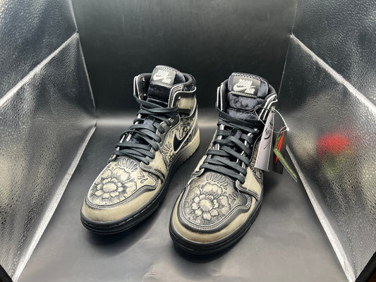 (9.5) Jordan 1 High Zoom Air CMFT 2 Día De Muertos