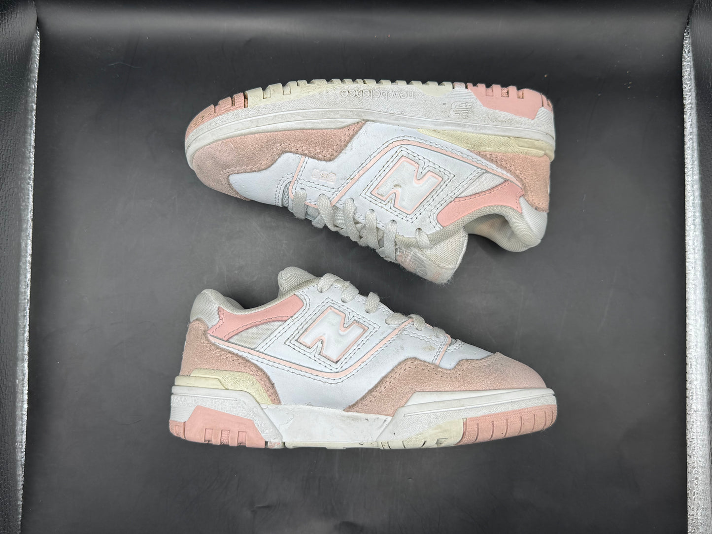 (11C) New Balance 550 Pink Sand White