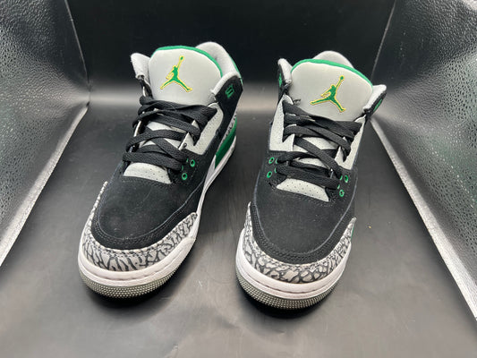 (6Y) Jordan 3 Retro Pine Green