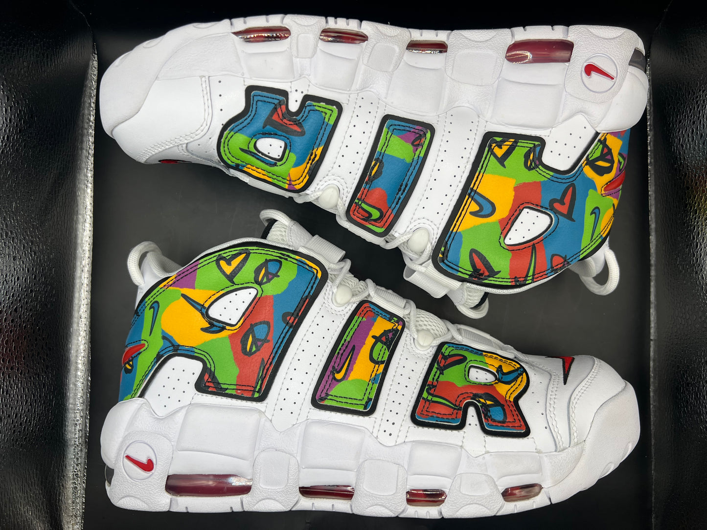 (11) Nike Air More Uptempo Peace, Love, Basketball