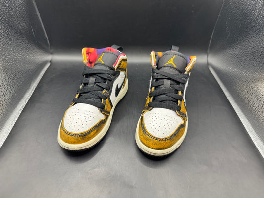 (11C) Jordan 1 Mid SE Wear Away Taxi