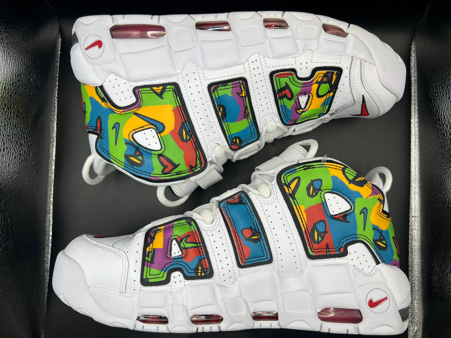 (11) Nike Air More Uptempo Peace, Love, Basketball