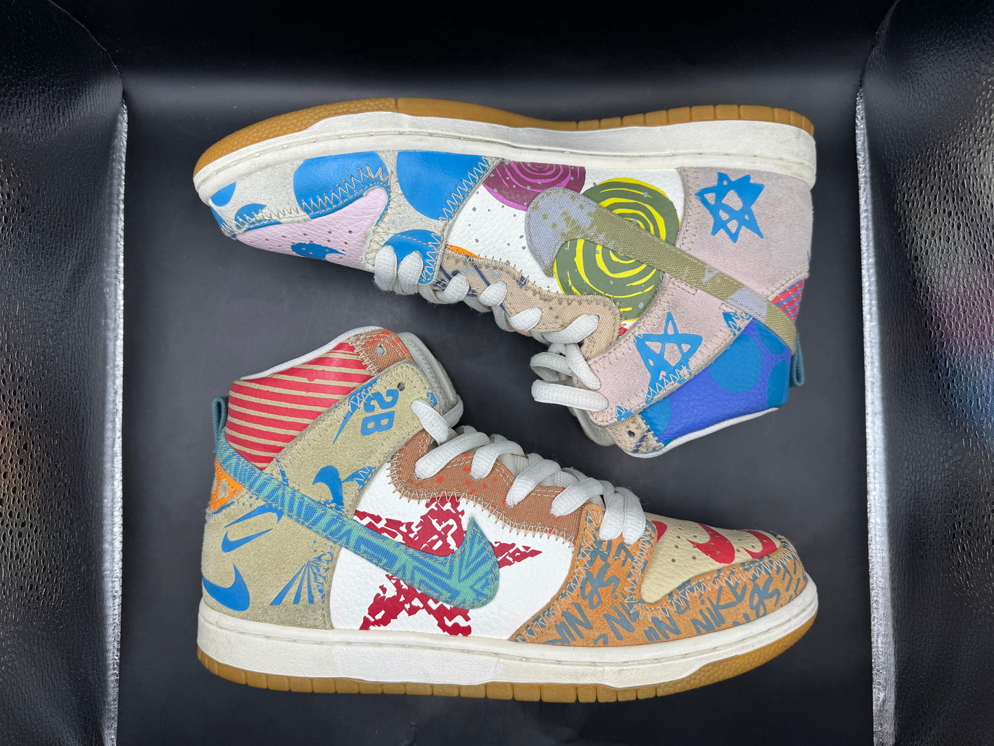 (8) Thomas Campbell x SB Nike Dunk High What The