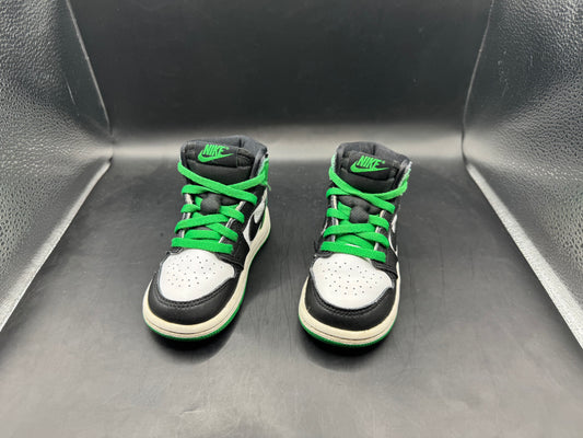 (6C) Jordan 1 Retro High OG Lucky Green