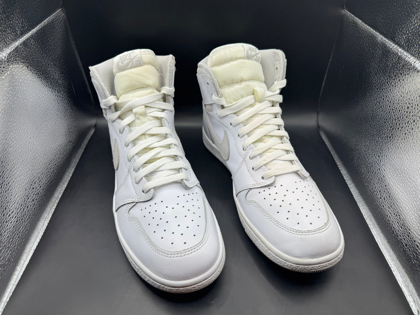 (10.5) Jordan 1 Retro High '85 OG Natural Grey