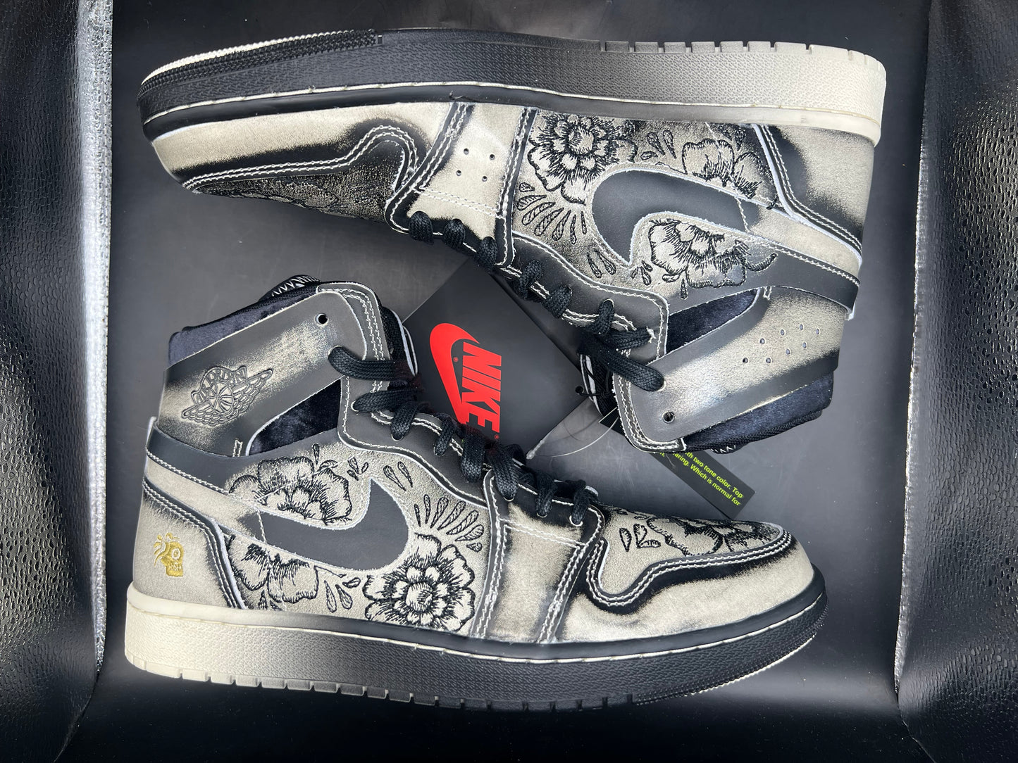 (9.5) Jordan 1 High Zoom Air CMFT 2 Día De Muertos