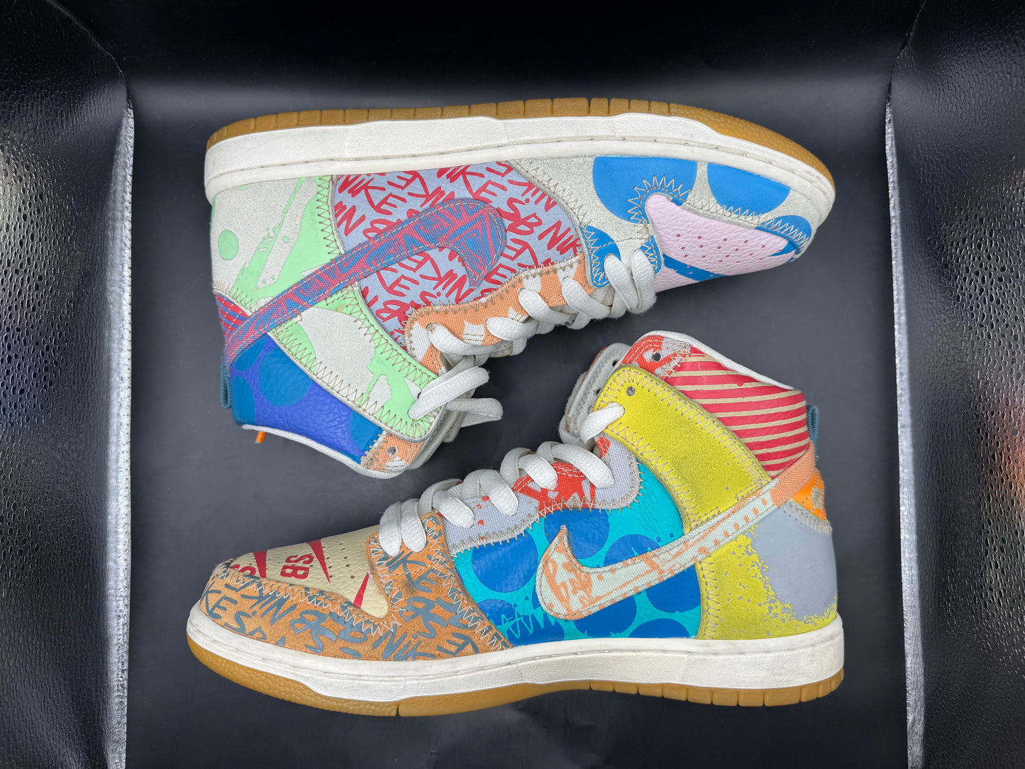 (8) Thomas Campbell x SB Nike Dunk High What The