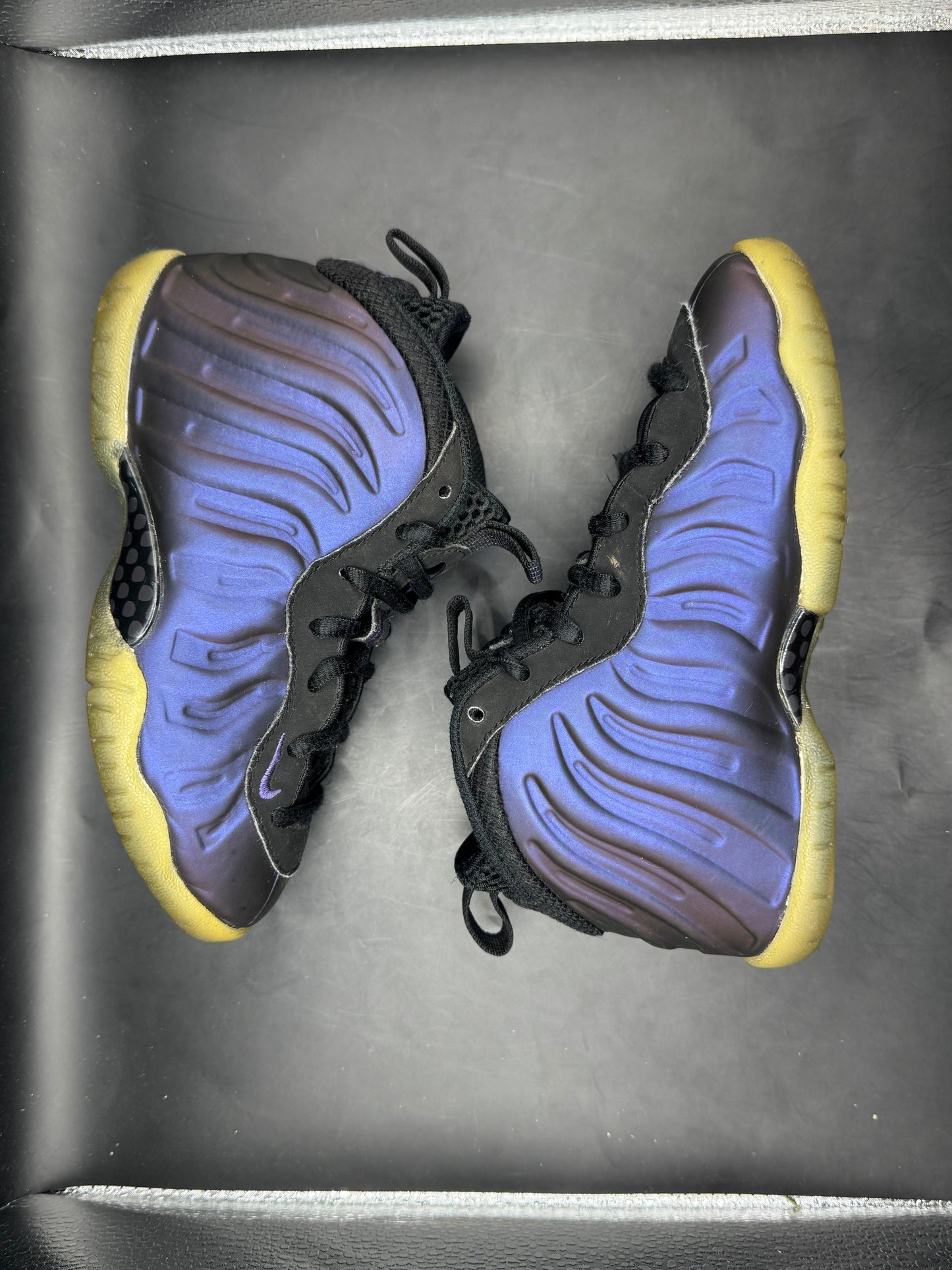 (12C) Nike Little Posite One Eggplant