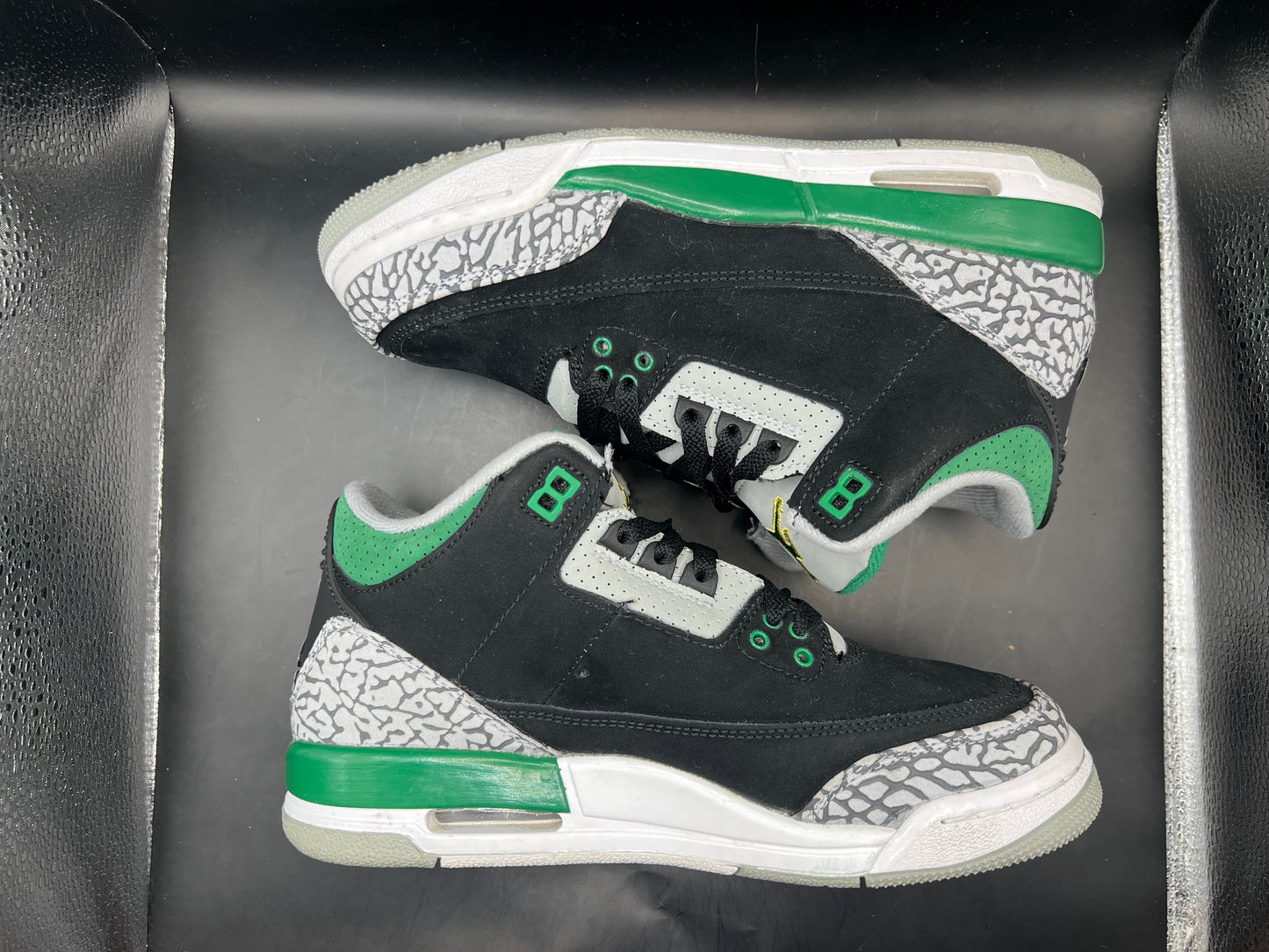 (6Y) Jordan 3 Retro Pine Green