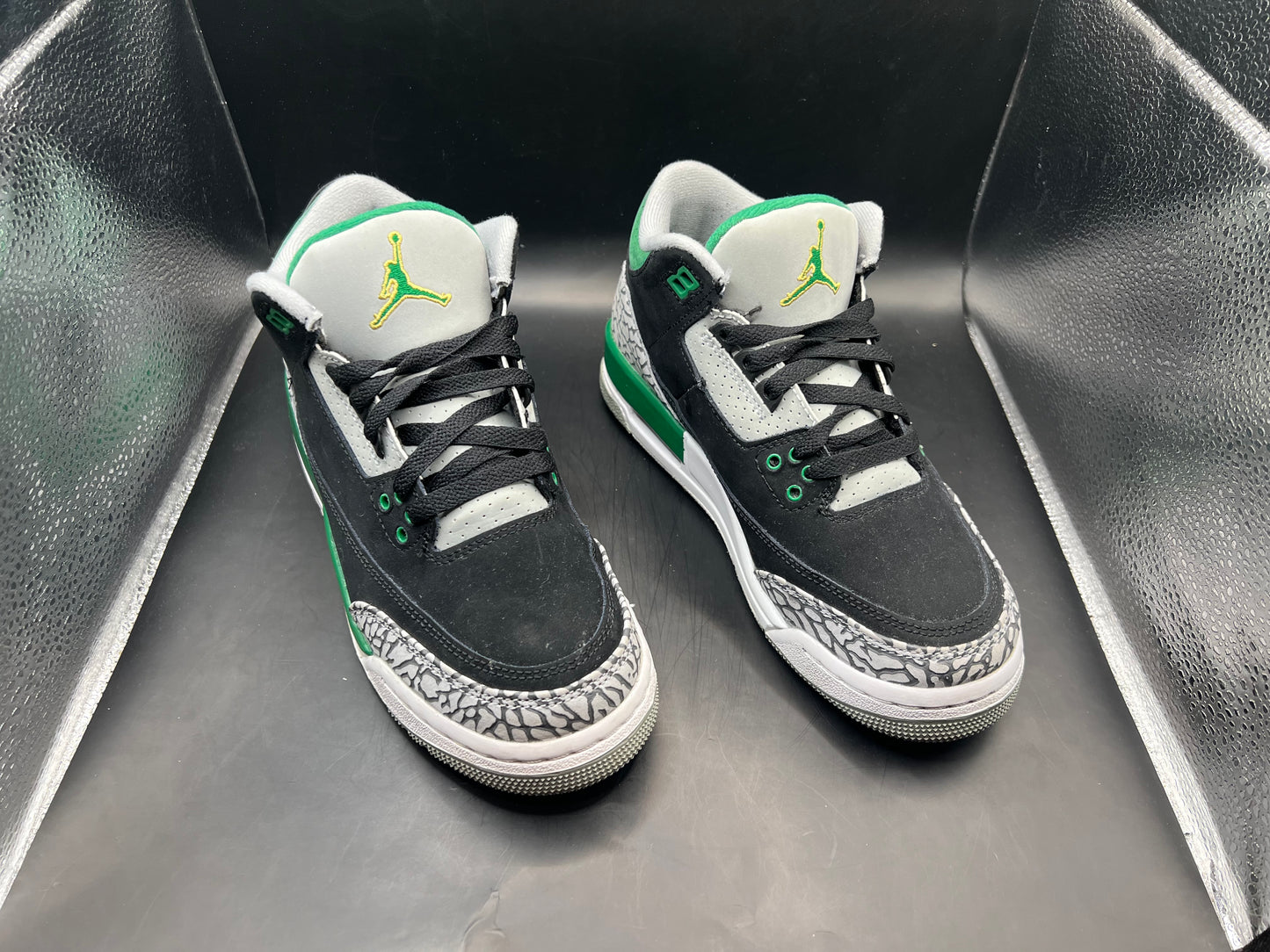 (6Y) Jordan 3 Retro Pine Green